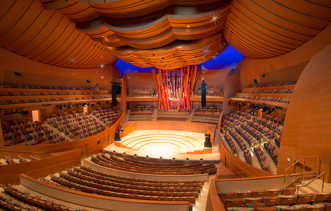 Walt Disney Concert Hall Interior